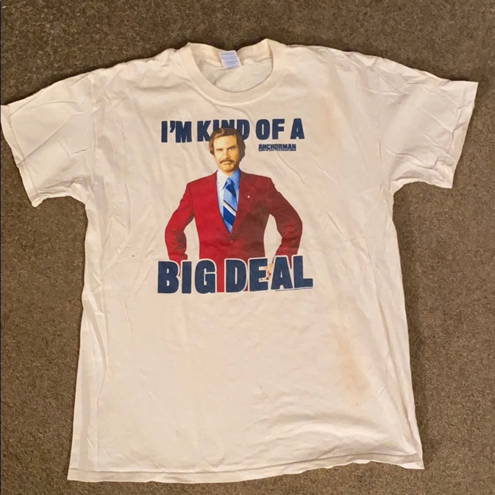 Anchorman White T-Shirt